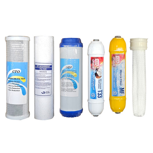 Set mit wasserfiltern - set,