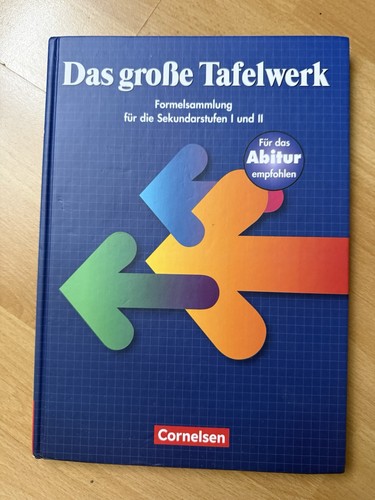Das große tafelwerk cornelsen - große,