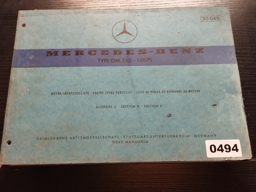 494 mercedes benz motor - 494,