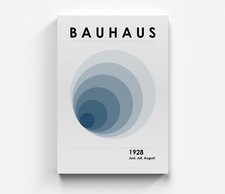 Bauhaus Abstract Leinwandbild