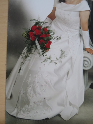 Brautkleid franz atlasseide - brautkleid,