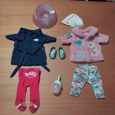 Zapf Creation Baby Born + Sister Mantel Leggings Strumpfhose Mütze Töpfchen 💗