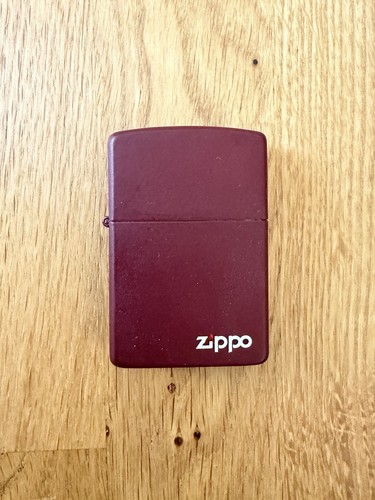 Zippo burgundy matte - zippo, mit