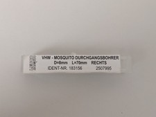 Leuco VHW Mosquito Durchgangsbohrer 8x70mm Rechts