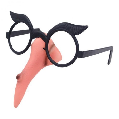Hexennase mit brille - hexennase,