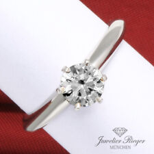 Tiffany & Co. Setting Ring Platin 950 Diamant 0,78 ct Gr. 51,5 Platinum Solitär
