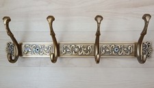 Hakenleiste in Messing-Optik