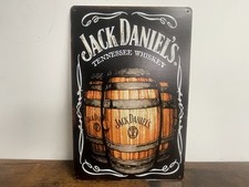 JACK DANIELS Blechschild WHISKEY Werbeschild Vintage Retro 20x30cm Bar Deko