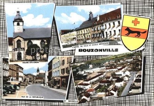 Bouzonville eglise - bouzonville,