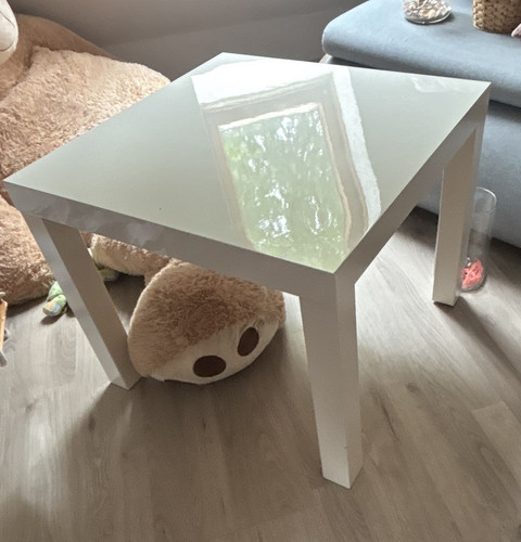 Quadratischer couchtisch weiß - couchtisch,