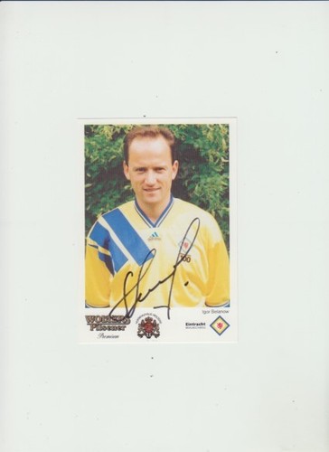 Autogrammkarte igor belanow - autogrammkarte,
