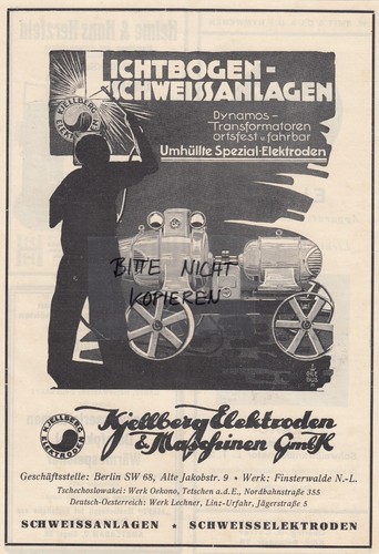 Berlin werbung 1928 - werbung,
