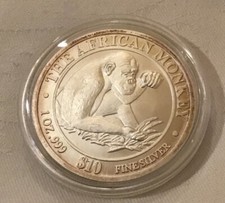 Somalia Affe 2002 - 1OZ - 10