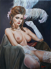 GEMÄLDE - VICTOR FOMYN - AKT - EROTIK  - MALEREI - REALISMUS - ÖL AUF LEINWAND