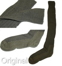 Bundeswehr Winterstrümpfe lang Gebirgsjäger Strümpfe Extra dick Knielang Socken