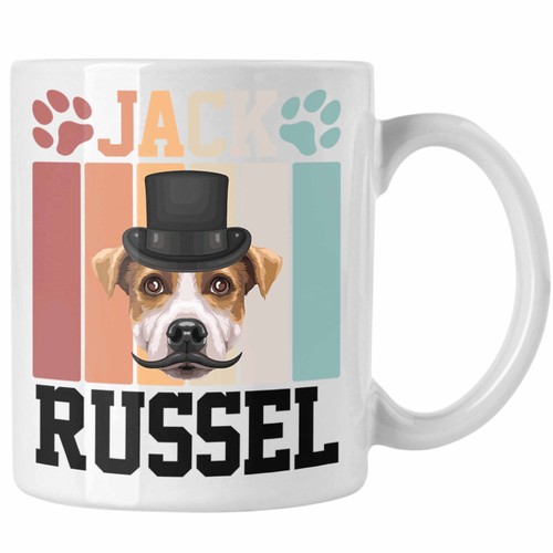 Jack russel besitzer - jack, tasse