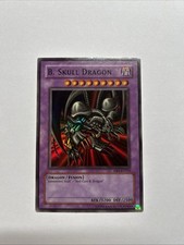Yu-Gi-Oh! B. Skull Dragon Near Mint DB1-EN153 Vintage Schw. Totenkopfdrache