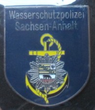 Brustanhänger Verbandsabzeichen Wasserschutzpolizei Sachsen Anhalt