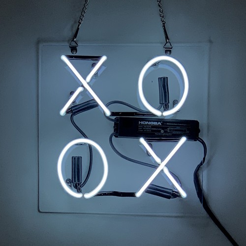 X10 neon sign - ox, bier