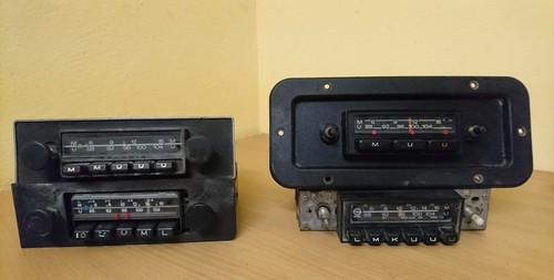Oldtimer autoradio - 4x,