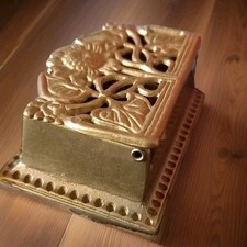 Alte Messing Schatulle 19.Jhr