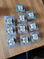 10 Stück JUNG 509VU Jalousie-Wippschalter