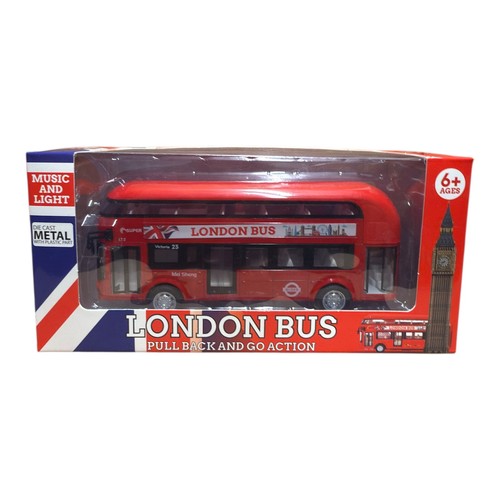Medium london roter bus - roter, pull