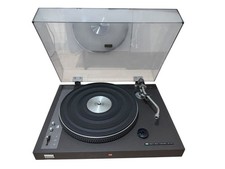 Sansui SR-525 Direct Drive Turntable Plattenspieler Schwarz Vintage Getestet ...