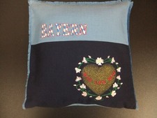 Oktoberfest Kissenbezug  40x38cm,  Stickerei, Reißverschluss.