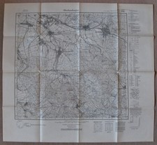 Messtischblatt Topograph