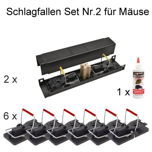 Schlagfallen tunnel set für - tunnel,