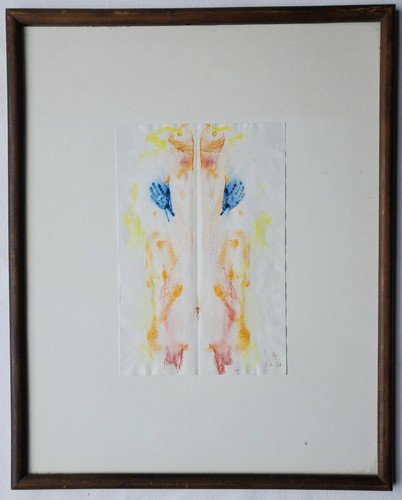 Gemälde aquarell mischtechnik - gemälde,