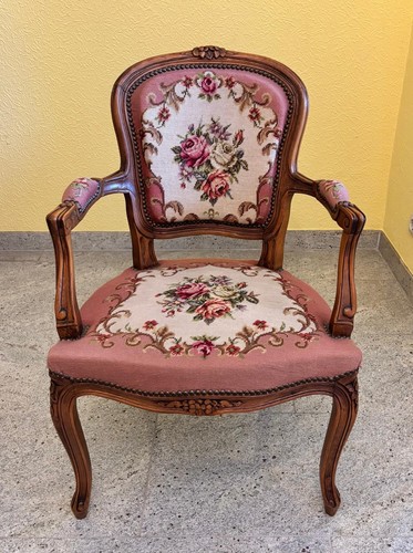 Antiker sessel gobelin sehr - sessel,