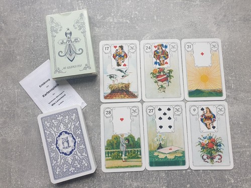 Lenormand karten blaue eule - lenormand,