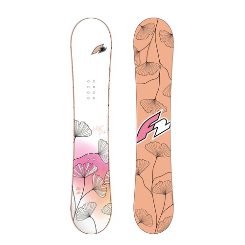 Damen snowboard white - snowboard,