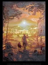 Displate Limited Edition Hello, Wasteland! Fallout 4 Metall #760/1500 neu/OVP