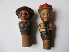 2 Zierkorken Holz alt