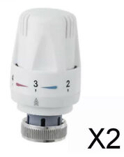 2er PACK THERMOSTAT HEIZKÖRPER KONSTANTTEMPERATURREGLER NAGELNEU VERSIEGELT