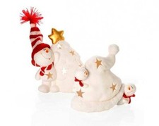 Windlicht - Schneemann aus