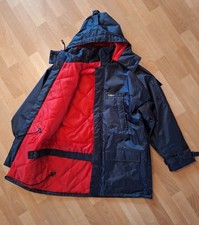 NEU *TeXXor* Herren gefütterte Regen Arbeitsjacke Jacke Parka Gr. S blau