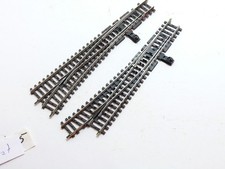 Märklin 2271 H0 K-Gleis  2 Stück Weiche R/L  Länge 225 mm mit Handhebel B-Ware