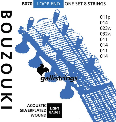 Galli b070 bouzouki - b070, saiten