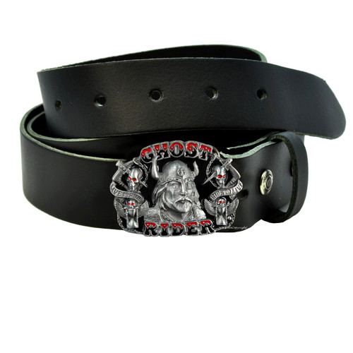 Skull buckle biker - buckle,