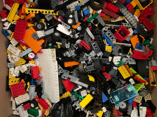 Gemischte lego teile bunt - 9,