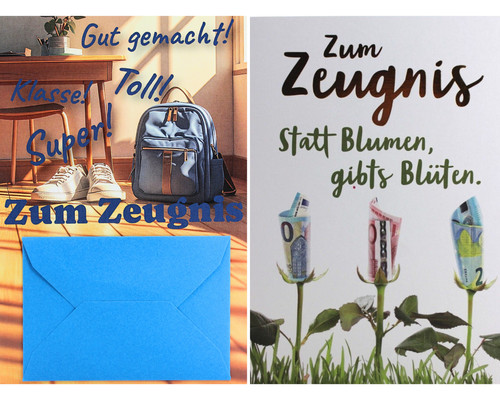 Grußkarte karte zeugnis abi - grußkarte,