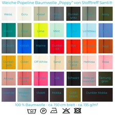 Weicher popeline - weicher,