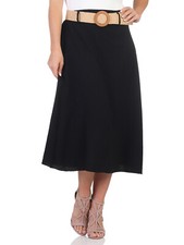 Damen rock sommer leinen lang - damen,