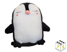 Plüsch pinguin mit - pinguin, rosa