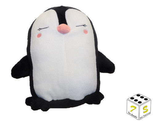 Plüsch pinguin mit rosa - plüsch,