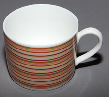 DIBBERN Fine Bone China braun gestreift KAFFEETASSE 0,25L